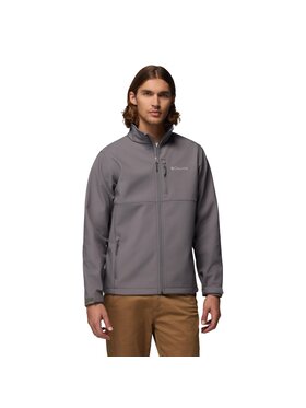 Columbia Columbia Kurtka softshell Ascender Softshell Jacket 1556534023 Szary Regular Fit