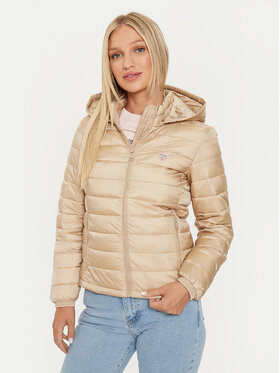 Guess Guess Пухено яке W4YL00 WG922 Бежов Regular Fit