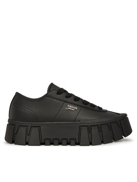 Tommy Jeans Tommy Jeans Сникърси Tjw Platform Sneaker Leather Lc EN0EN03165 Черен