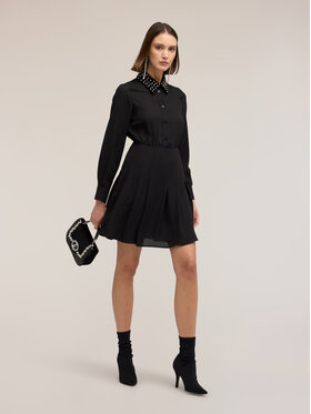 Motivi Motivi Vestito da giorno 7048Q003615N0Z3 Nero Regular Fit