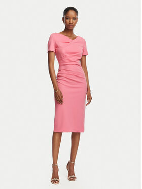 Rinascimento Rinascimento Abito da cocktail CFC0129420003 Rosa Slim Fit