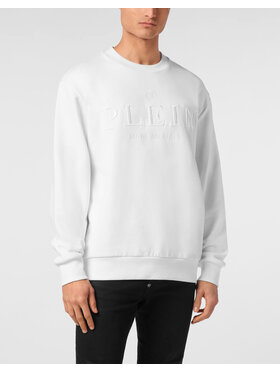 PHILIPP PLEIN PHILIPP PLEIN Mikina 24175 Biela Regular Fit