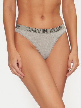Calvin Klein Underwear Calvin Klein Underwear Kalhotky string Ultimate 000QD3636E Šedá