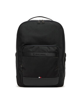 Tommy Hilfiger Tommy Hilfiger Batoh Th Nylon Travel Backpack AM0AM13469 Černá