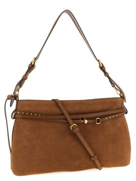 PINKO PINKO Borsetta Brown Cowhide Shoulder Marrone