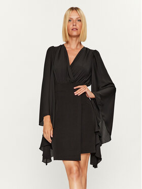Rinascimento Rinascimento Kokteilinė suknelė CFC0115030003 Juoda Regular Fit