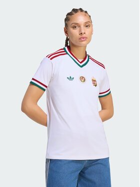 adidas adidas Koszulka techniczna 165786 Biały Regular Fit