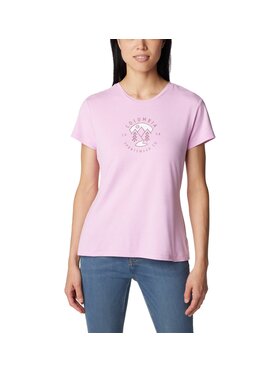 Columbia Columbia T-Shirt 2077451 Różowy Regular Fit
