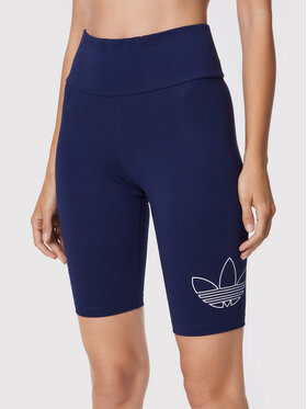 adidas adidas Cyklistické šortky Bike HK5174 Tmavomodrá Tight Fit