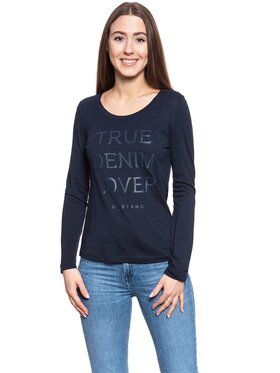 Mustang Mustang Blusa ANNE C PRINT SKY Blu Slim Fit