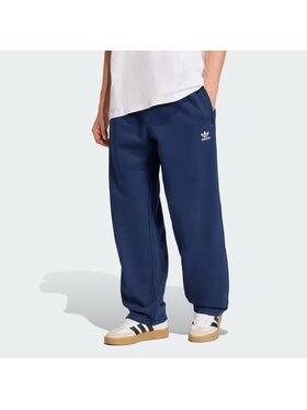 adidas adidas Spodnie materiałowe 150893 Błękitny Loose Fit