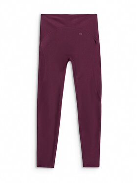 4F 4F Legginsy TRAINING Fioletowy Slim Fit