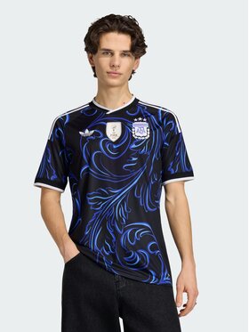 adidas adidas Koszulka techniczna Argentina 26 Away Jersey Czarny Slim Fit