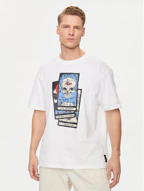 Puma Puma Футболка Hoops Deck 624776 Білий Regular Fit