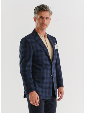 Pako Lorente Pako Lorente Marynarka P23WP-3X-007 Granatowy Slim Fit