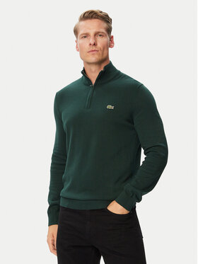 Lacoste Lacoste Svetr AH1980 Tmavě zelená Classic Fit