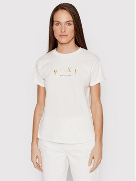 Roxy Roxy T-Shirt Epic Afternoon ERJZT05324 Bílá Regular Fit