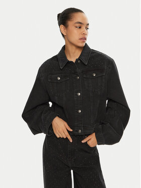 ROTATE ROTATE Jeansjacke 113612 Grau Regular Fit