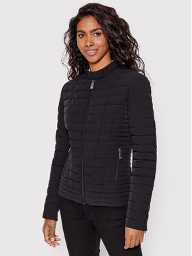 Guess Guess Пухено яке Vona W2YL1I W6NW2 Черен Slim Fit
