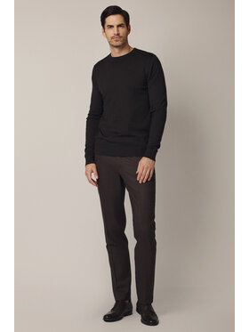 Lancerto Lancerto Spodnie materiałowe Artemio SP073225000013 Brązowy Slim Fit