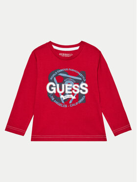 Guess Guess Majica N4BI03 I3Z14 Crvena Regular Fit