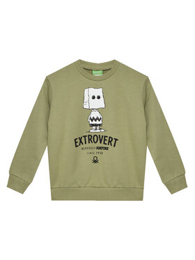United Colors Of Benetton United Colors Of Benetton Felpa 3UNIC10NH Verde Regular Fit