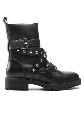 Geox Geox Polokozačky D Hoara C D26FTC 00043 C9999 Černá