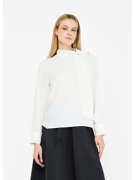 Liu Jo Liu Jo Bluzka MF5281T424110701 Biały Regular Fit