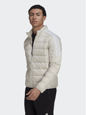adidas adidas Kurtka puchowa Essentails Down HK4647 Beżowy Slim Fit