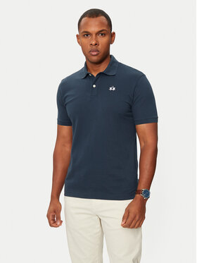 La Martina La Martina Polo BPMP01 PK031 Tamnoplava Regular Fit
