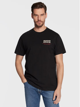 Deus Ex Machina Deus Ex Machina T-Shirt Cyprus DMF221400A Czarny Regular Fit