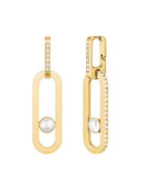 Rosefield Rosefield Kolczyki MODERN PEARL Złoty