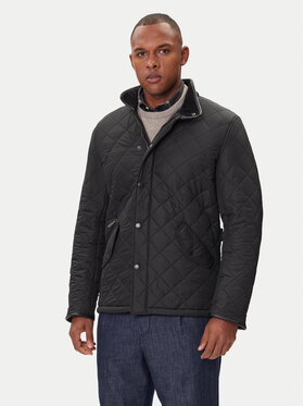 Barbour Barbour Prechodná bunda Powell MQU0281BK11 Čierna Slim Fit