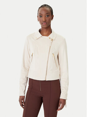 Rinascimento Rinascimento Prijelazna jakna CFC0124660003 Écru Regular Fit