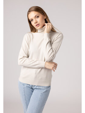 QUIOSQUE QUIOSQUE Sweter QUIOSQUE 6VL003102 Beżowy Regular Fit
