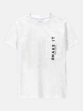 Coccodrillo Coccodrillo T-shirt WC4143204NWJ Bijela Regular Fit
