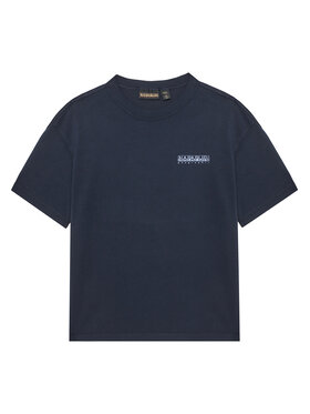 Napapijri Napapijri T-Shirt S-Ahr NP0A88ZO M Tmavomodrá Regular Fit