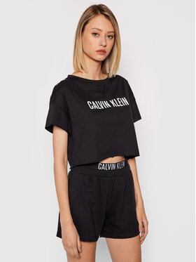 Calvin Klein Swimwear Calvin Klein Swimwear T-Shirt Intense Power KW0KW01346 Μαύρο Relaxed Fit