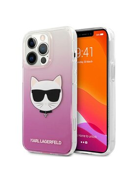 KARL LAGERFELD KARL LAGERFELD Etui na telefon iPhone 13 Pro Max Różowy
