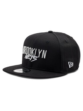 New Era New Era Καπέλο Jockey Nba Brooklyn Nets Script 9Fifty 60285204 Μαύρο