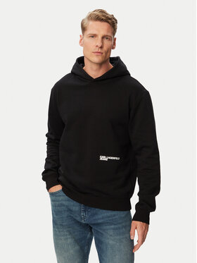 Karl Lagerfeld Jeans Karl Lagerfeld Jeans Sweatshirt B3M20006 Schwarz Regular Fit