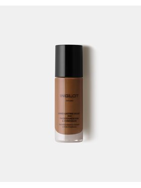 INGLOT INGLOT i korektor 2w1 Long-Lasting Velvet Podkład 729 Deep Warm Olive