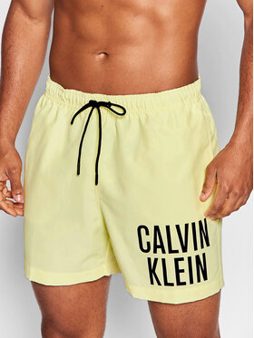 Calvin Klein Swimwear Calvin Klein Swimwear Plavecké šortky Intense Power KM0KM00701 Žltá Regular Fit