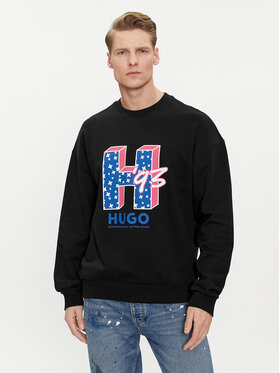 HUGO Hugo Bluză Neasyo 50513437 Negru Regular Fit