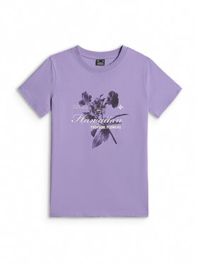 4F 4F T-Shirt TROPIC ORCHID Fioletowy jasny Regular Fit