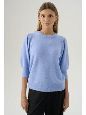 Femestage Femestage Sweter Femestage AB BASE SWE1660-012 Niebieski Regular Fit