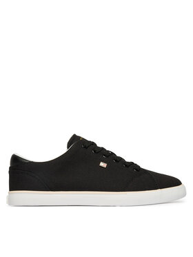 Tommy Hilfiger Tommy Hilfiger Sneakers aus Stoff Th Low Profile Vulc Canvas FW0FW09102 Schwarz