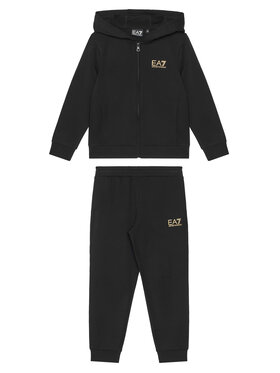 EA7 Emporio Armani EA7 Emporio Armani Анцуг 7B000031 AF10380 MC004 Черен Regular Fit