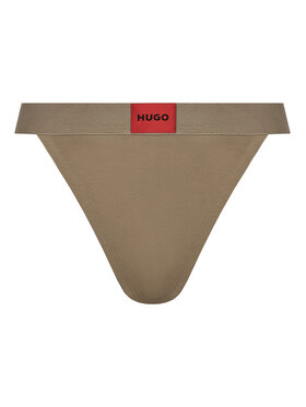HUGO HUGO Kalhotky string String Red Label 50492326 Hnědá