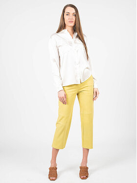 Pinko Pinko Koszula 1G15MT ZR64 | Scaltro Biały Regular Fit